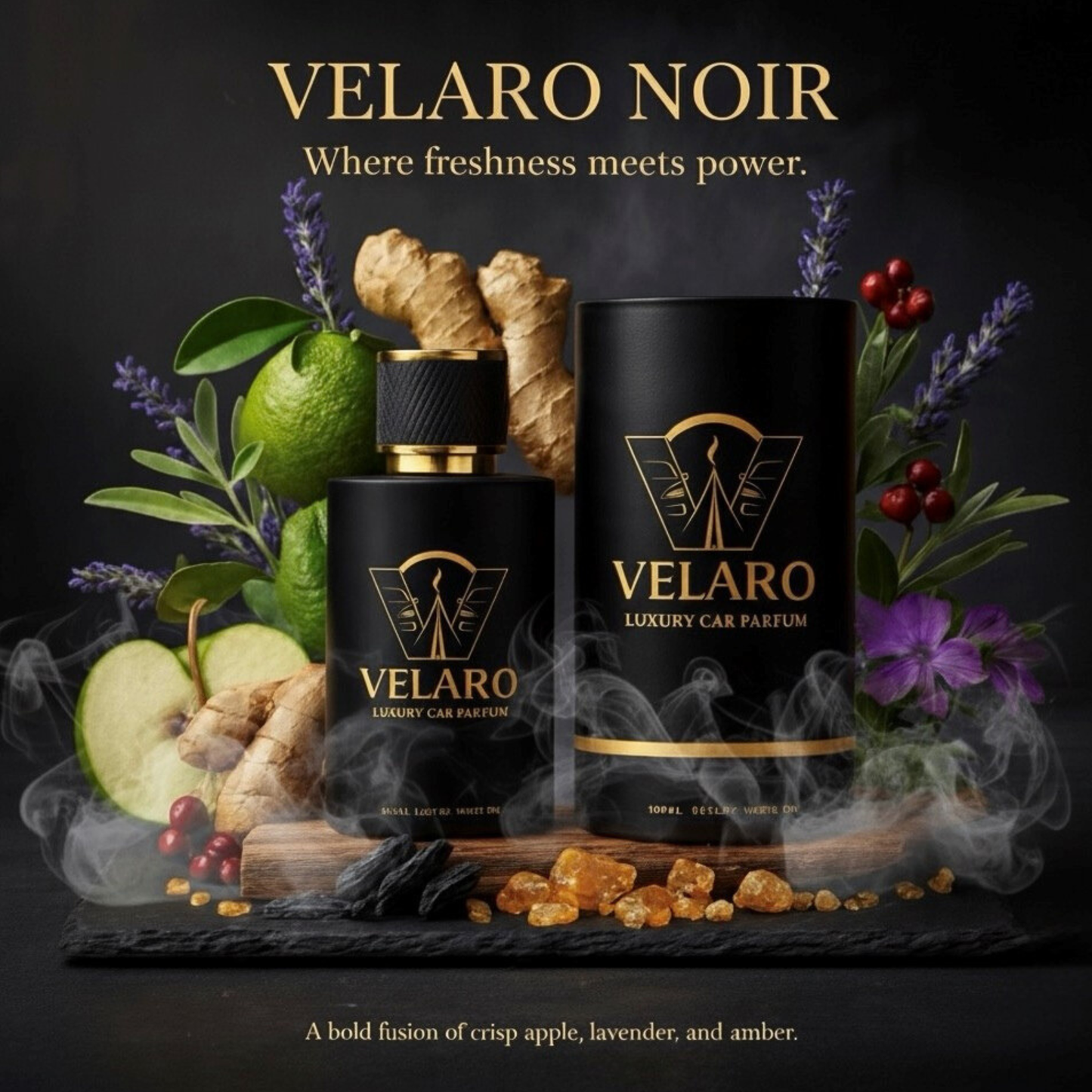 Velaro Noir - Luxury Car Parfum (100 ml)